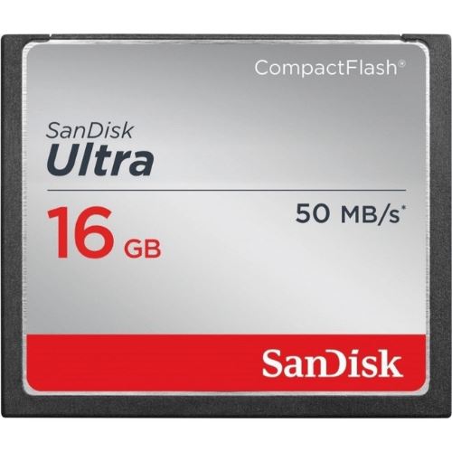 Cartão de Memória Sandisk Compact Flash Ultra 50mb/s 16GB