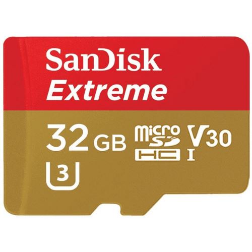 Cartão De Memória Sandisk Micro SD Extreme 100mb/S 32GB