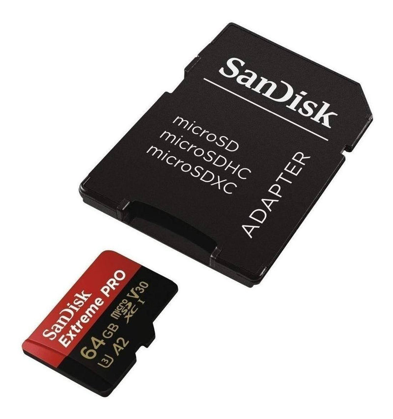 Cartão de Memória Sandisk Micro SD Extreme Pro 170mb/s 64GB