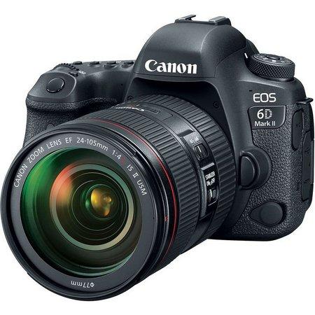 Câmera Canon DSLR EOS 6D Mark II (kit)