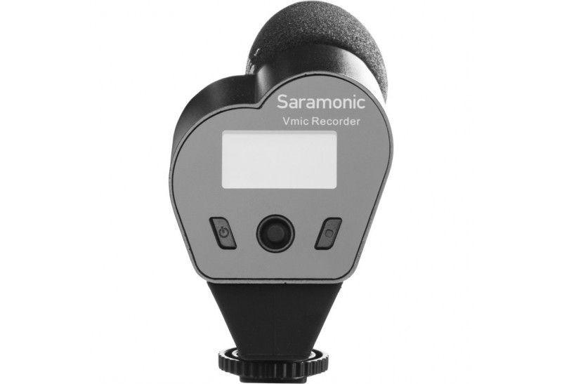 Microfone Direcional c/ Gravador de Voz Saramonic V-MIC